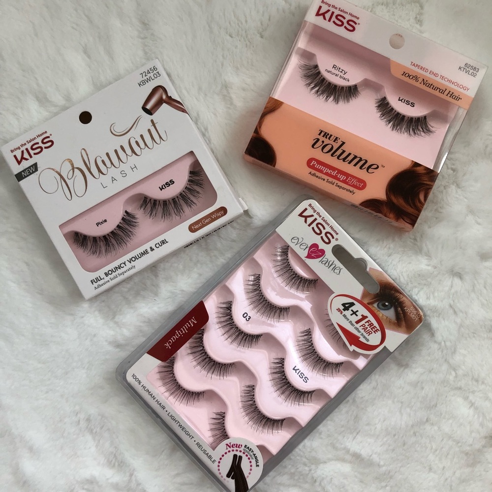 Kiss false eyelash bundles